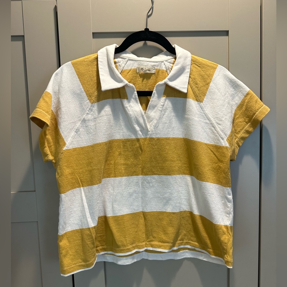 Madewell Striped Polo Shirt